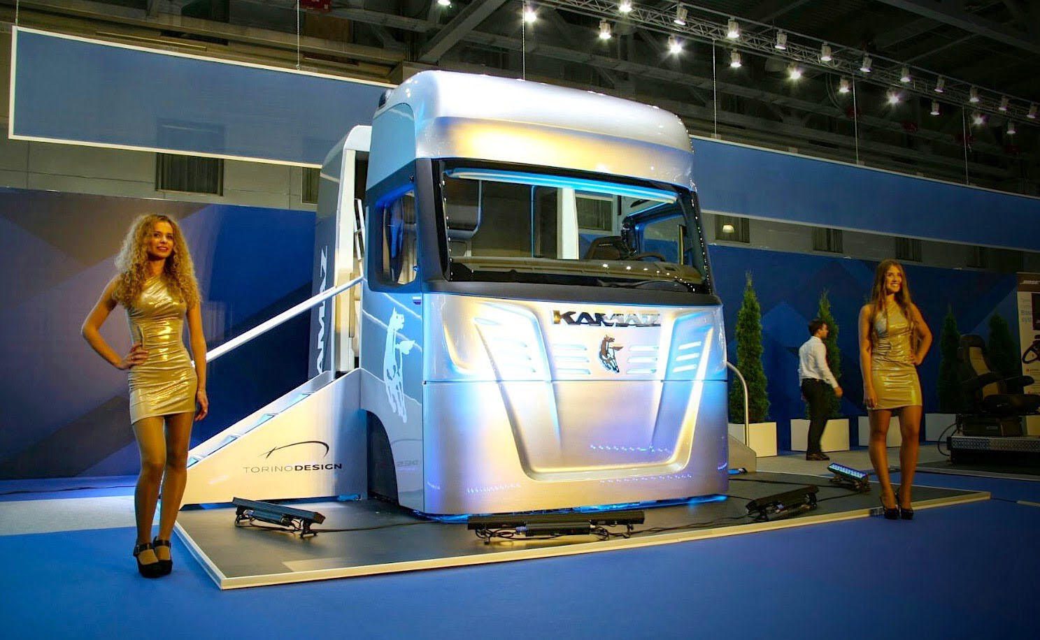 KAMAZ presentó una revolucionaria cabina Transformer