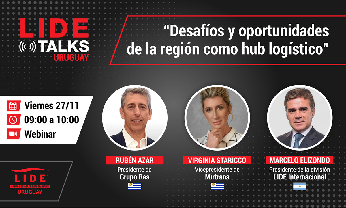 LIDE Uruguay presenta el seminario “Desafíos y oportunidades de la región como hub logístico”