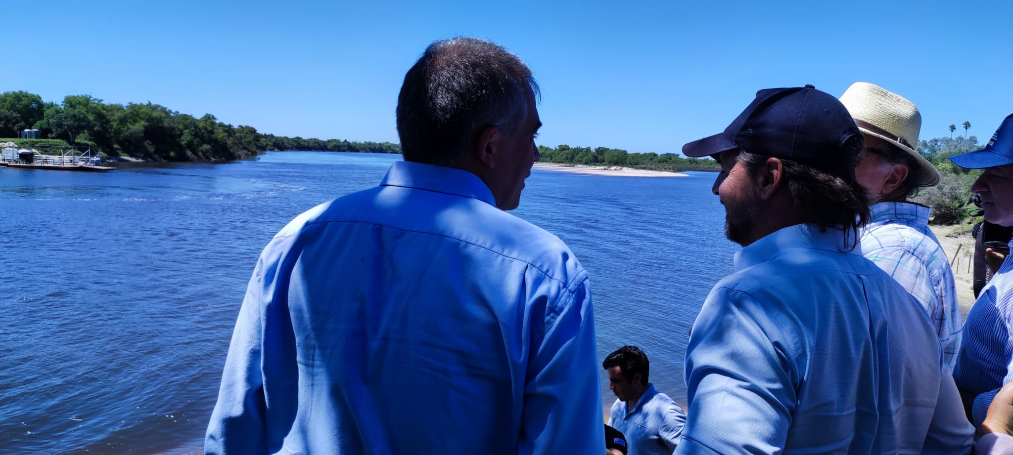 Comenzaron las obras del puente La Charqueada - Cebollatí