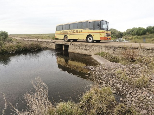 Viajes de campaña: En el ómnibus de Lagreca fuimos hasta Cerros de Vera