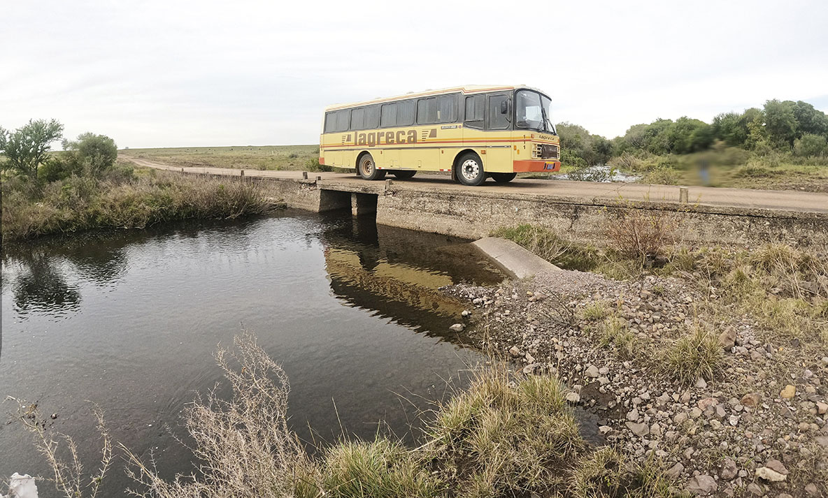 Viajes de campaña: En el ómnibus de Lagreca fuimos hasta Cerros de Vera