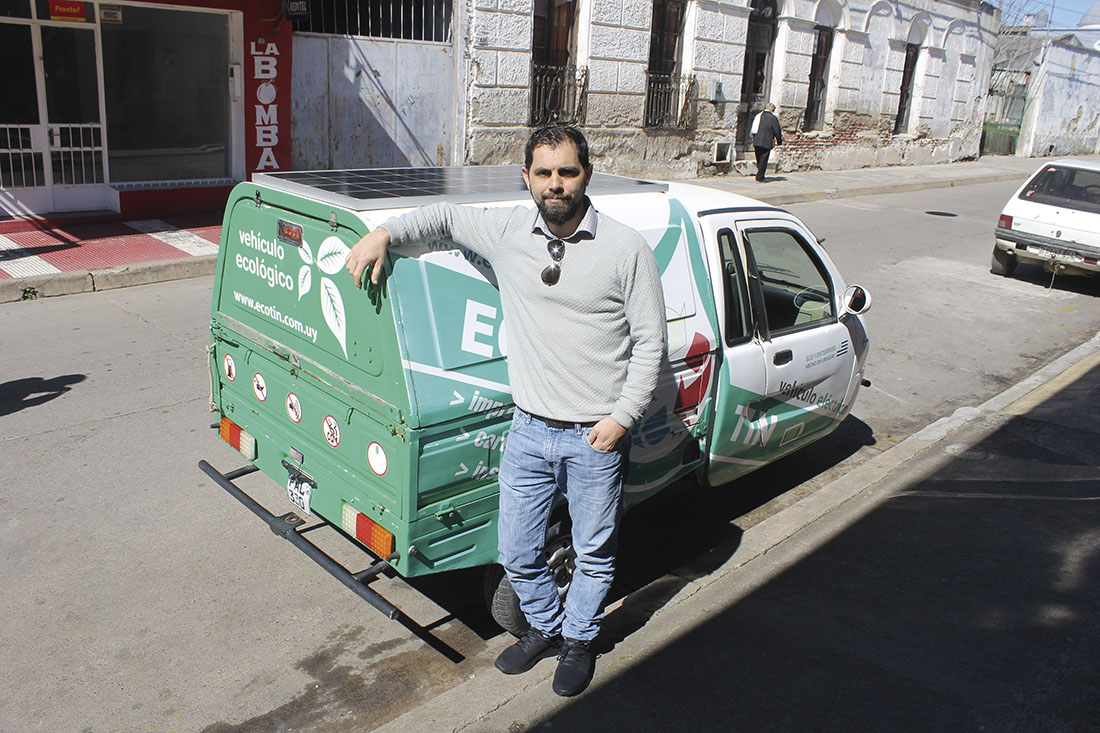 Marcelo Rodíguez, Director de ECOTIN: “Si se quiere dar imagen de tecnología y ecología como es nuestro caso, el vehículo eléctrico tiene un peso importantísimo”