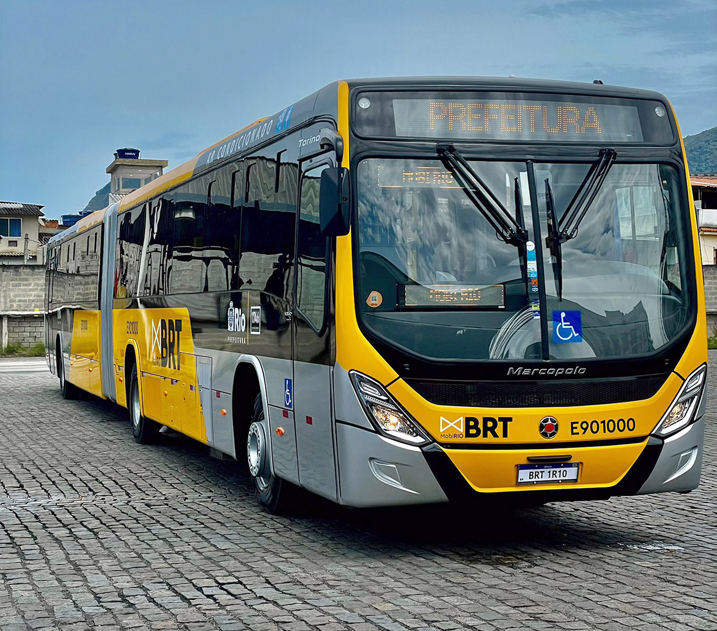 El Sistema BRT de Río de Janeiro tendrá 220 nuevos buses Marcopolo