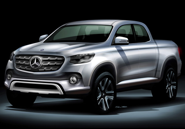 Mercedes-Benz lanzará su pick-up mediana