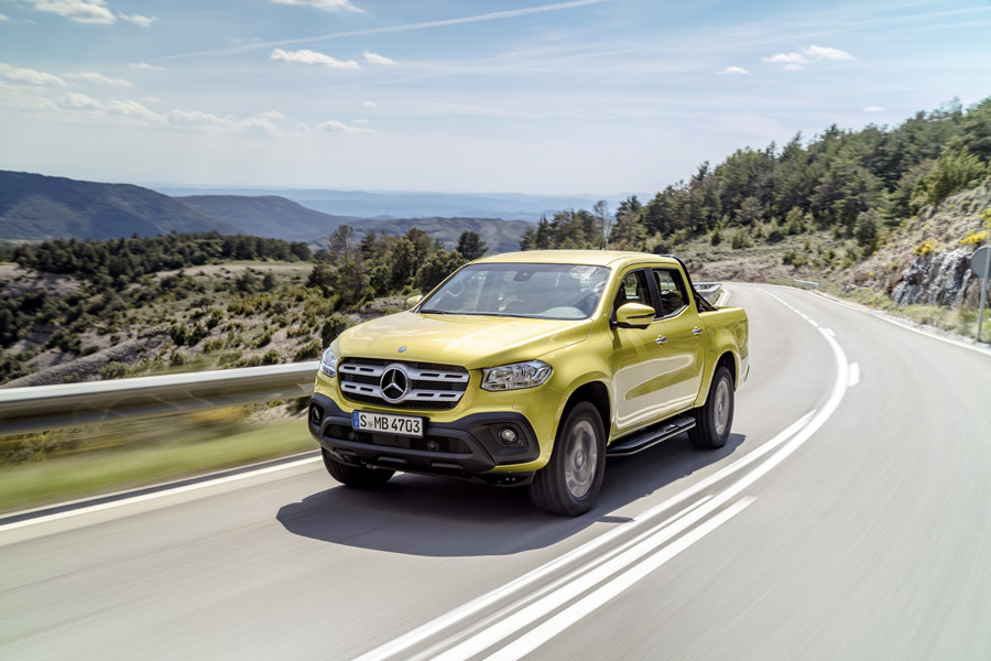 Pick-Up y lifestyle en uno: la nueva Clase X de Mercedes-Benz 