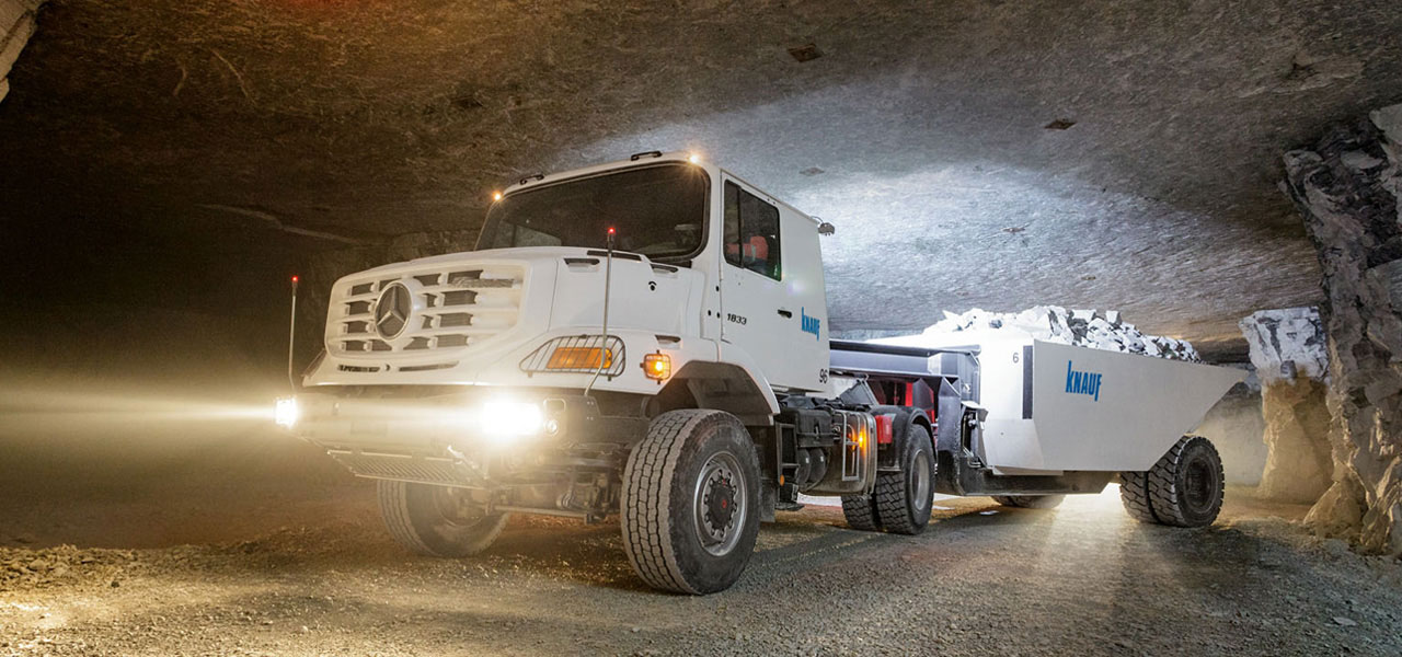 Mercedes-Benz Zetros: 150 metros bajo tierra