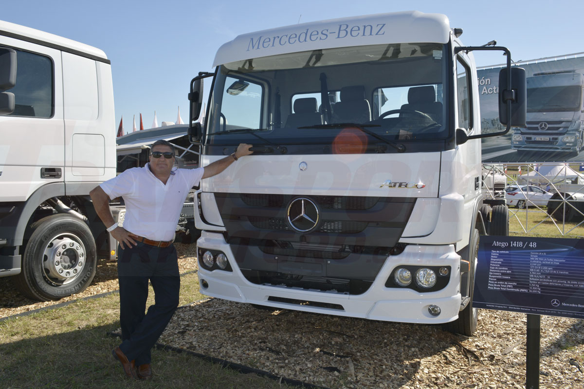 Expo Activa 2015: Freightliner y Mercedes-Benz con novedades