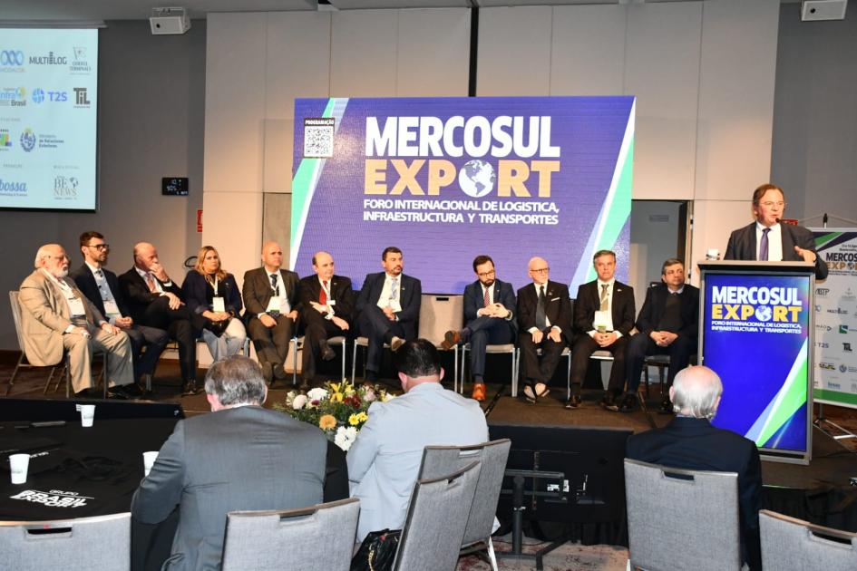 Foro Internacional de logística, infraestructura y transportes “Mercosul Export": MTOP impulsa alianzas estratégicas para acelerar proyectos de transporte e infraestructura