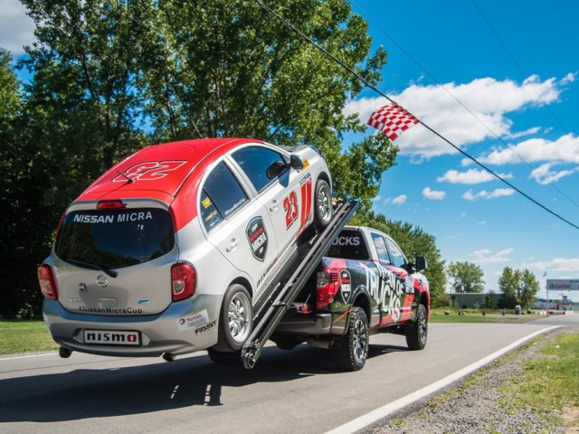 Nissan combina sus vehículos Micra y TITAN XD en un proyecto único en Canadá