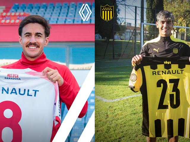 Renault será el nuevo sponsor oficial de Nacional y Peñarol