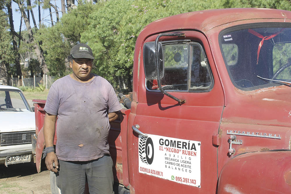 La gomería  del “Negro” Ruben