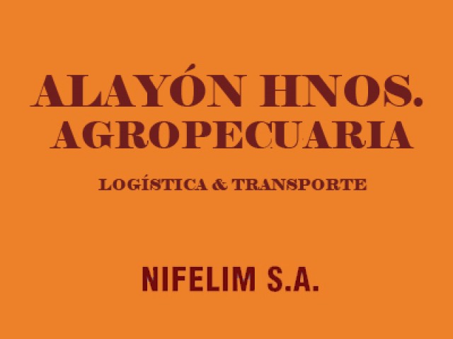 ALAYÓN HERMANOS AGROPECAURIA - LOGÍSTICA & TRANSPORTE