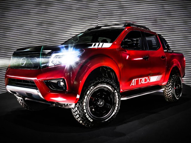 En estreno mundial para el Salón de Buenos Aires, Nissan presentó la Frontier Attack Concept