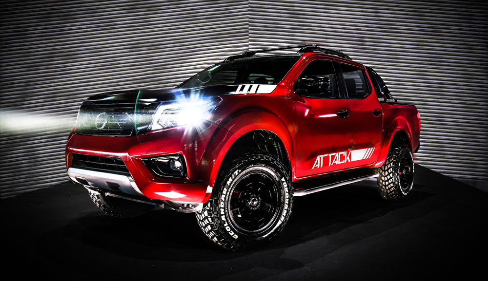 En estreno mundial para el Salón de Buenos Aires, Nissan presentó la Frontier Attack Concept