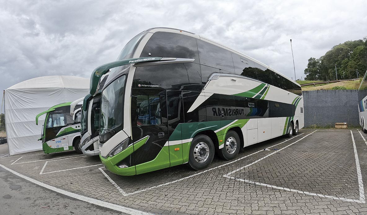 Lo último de 2022: NÚÑEZ: Adquirió un Marcopolo PARADISO 1200 G7 sobre chasis Volvo B430R 6x2 y dos PARADISO 1800 G8 sobre chasis Volvo B430R 8x2