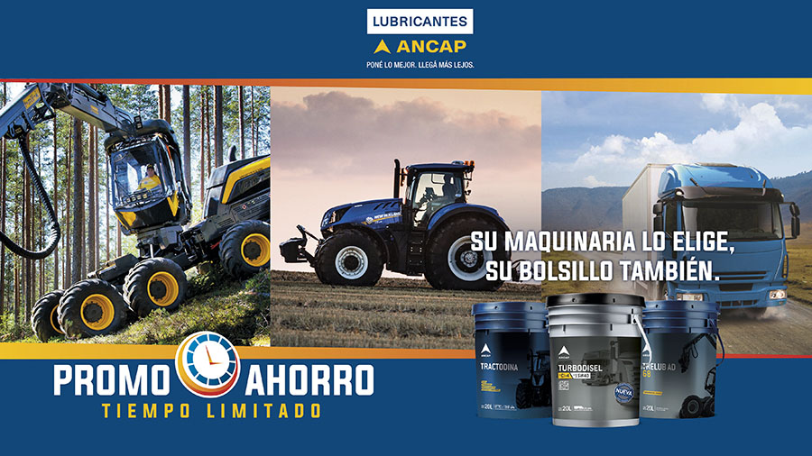 Lubricantes ANCAP y CHEVRON-TEXACO lanzan una nueva edición de su promoción para los sectores del Agro, Transporte y Forestal