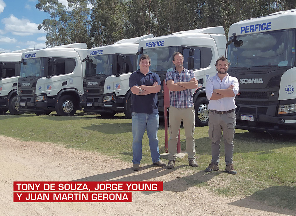 José María Durán S.A. hace entrega de 18 unidades Scania P450 XT a la transportista Perfice S.A.