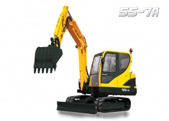 HYUNDAI Excavadora Pequeña R55-7A / Equipos para la construcción