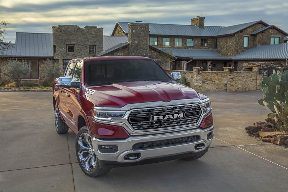 La pickup Ram 1500 Crew Cab ha sido nombrada Top Safety Pick+ 2019