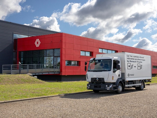 Renault Trucks aprueba el primer camión eléctrico reequipado en Francia