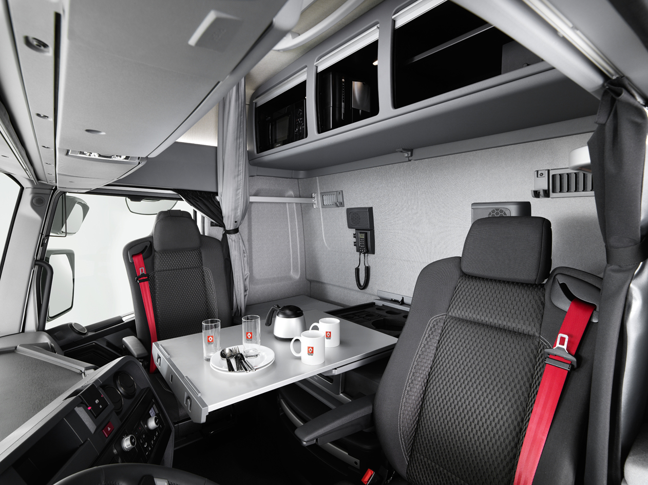 La cabina Maxispace de Renault Trucks