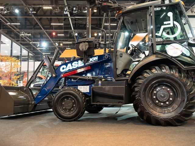 La retroexcavadora concepto Accessibility 580N pisó fuerte en Bauma 2019