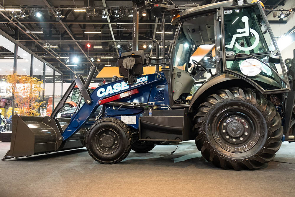 La retroexcavadora concepto Accessibility 580N pisó fuerte en Bauma 2019