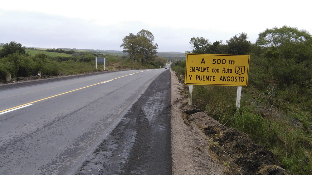 Una recorrida por rutas primarias y secundarias de Colonia