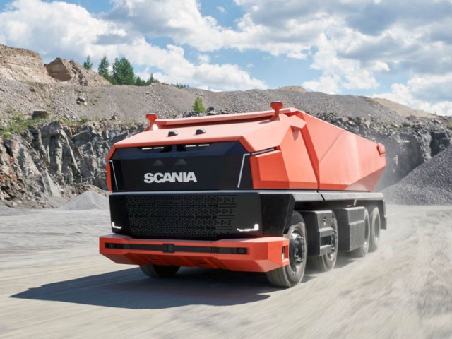 Un nuevo concepto sin cabina: desvelando Scania AXL