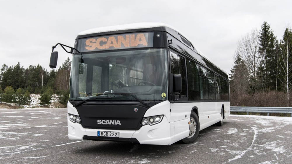 Scania comienza las pruebas de los autobuses de batería eléctrica