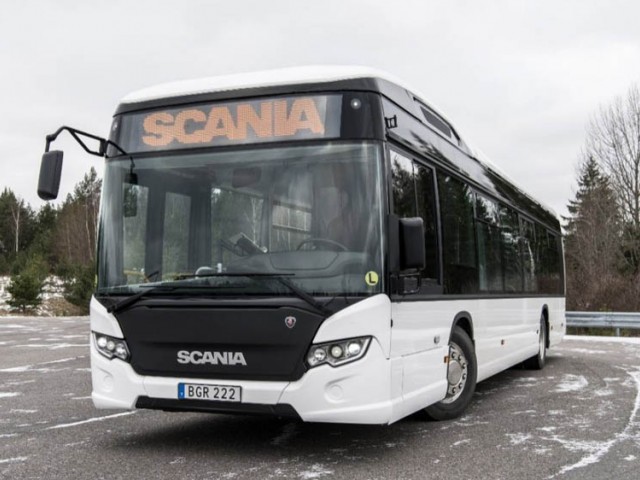 Scania comienza las pruebas de los autobuses de batería eléctrica