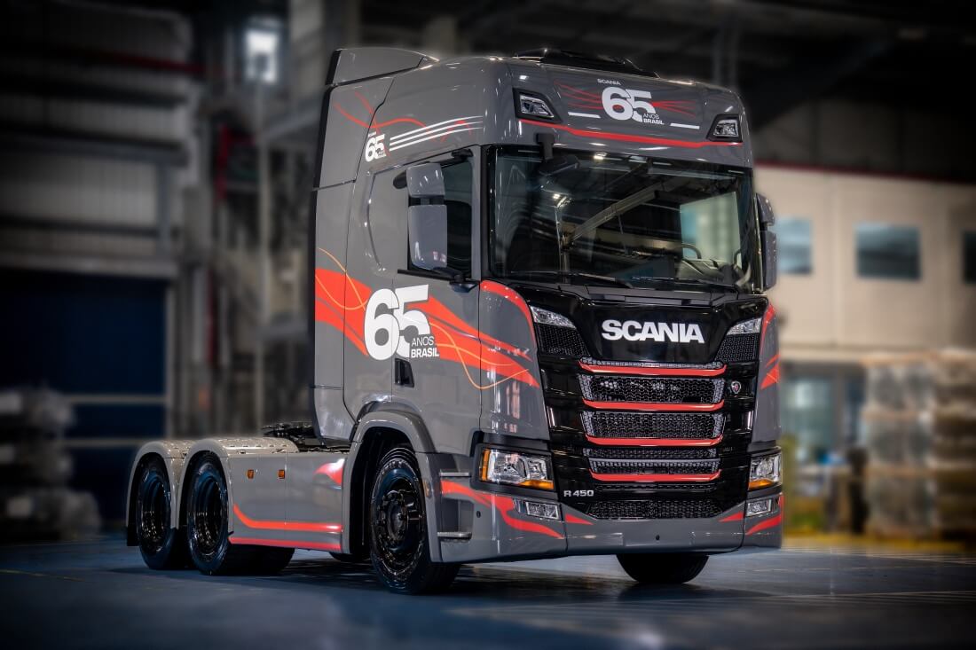 Brasil: Edición Aniversario de Scania por los 65 años tiene solo 50 modelos disponibles