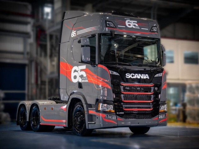 Brasil: Edición Aniversario de Scania por los 65 años tiene solo 50 modelos disponibles