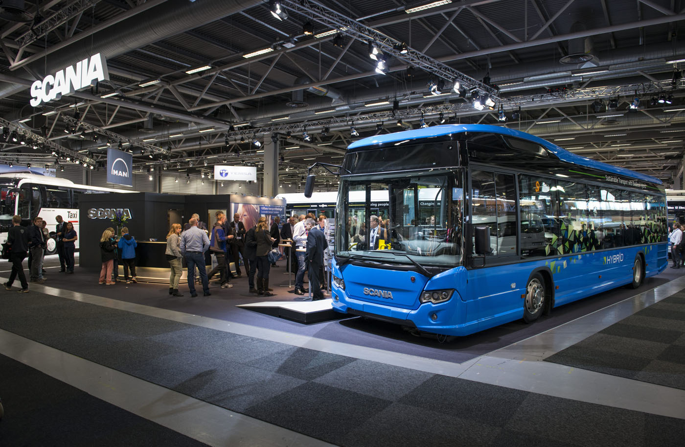 SCANIA exhibió la gama más amplia en BUSWORLD