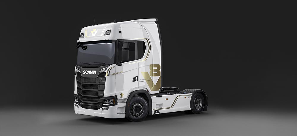 V8 de Scania: SCANIA celebra el 50º aniversario del V8 con el lanzamiento de una edición limitada