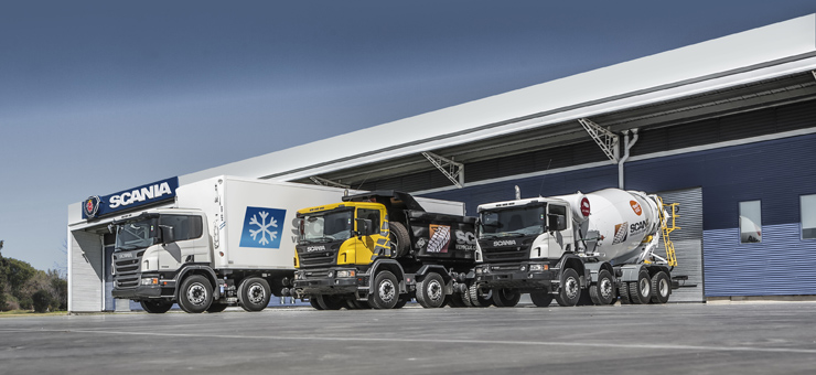 Argentina: Scania presenta su línea de vehículos completos