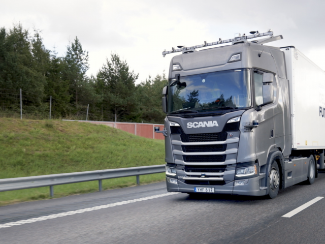 Scania y HAVI se unen para realizar el primer piloto en Europa de vehículos completamente autónomos para el transporte de mercancías en carreteras públicas