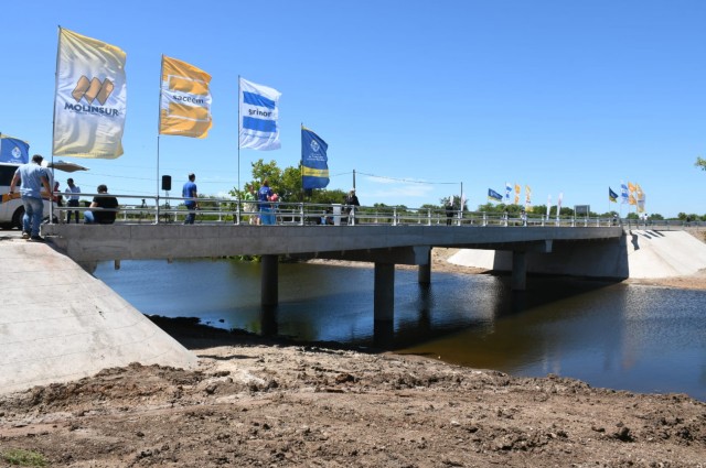 Ruta 81: Se inauguró nuevo puente sobre el Arroyo Solís Grande