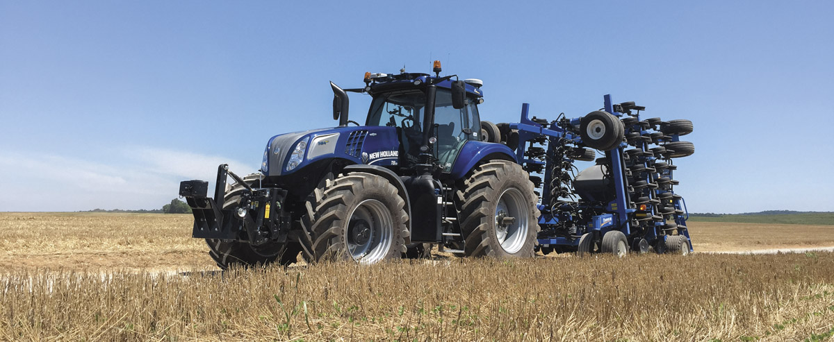 El tractor conceptual autónomo New Holland NHDrive muestra una visión del futuro de la agricultura