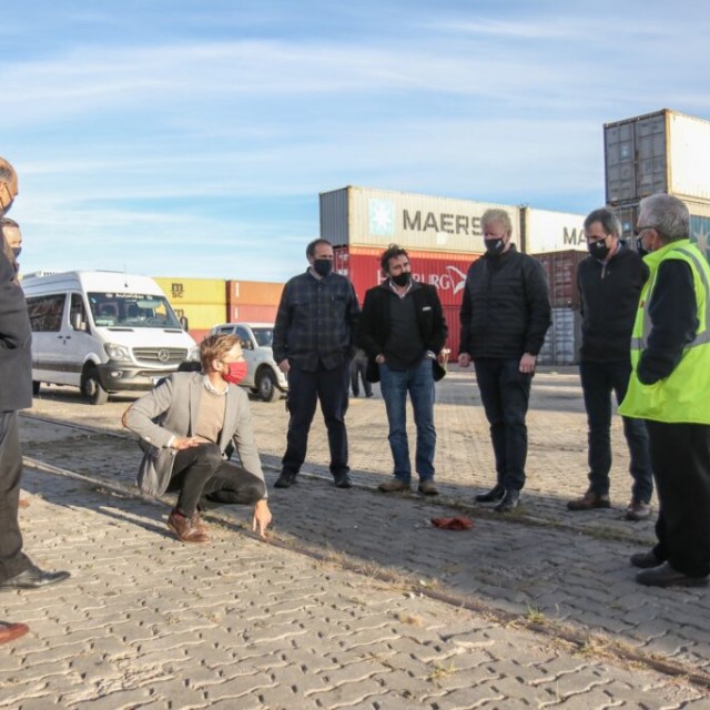 Autoridades de AFE visitaron terminal Cuenca del Plata