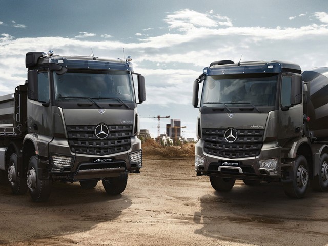 Transporte Carretero en el lanzamiento en Argentina de los Nuevos Actros y Arocs