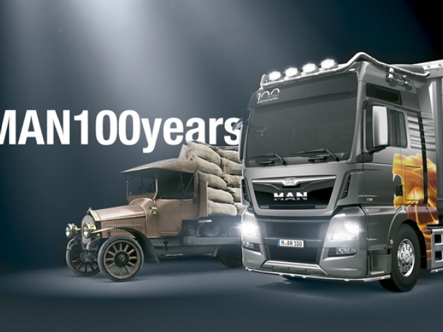 ¡Feliz aniversario, MAN Truck & Bus! 100 años de camiones y autobuses MAN