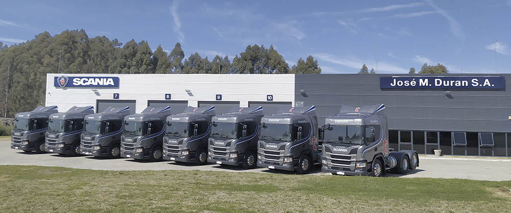 Transfor Del Litoral inicia la renovación de su flota con 8 unidades de la nueva generación SCANIA P450