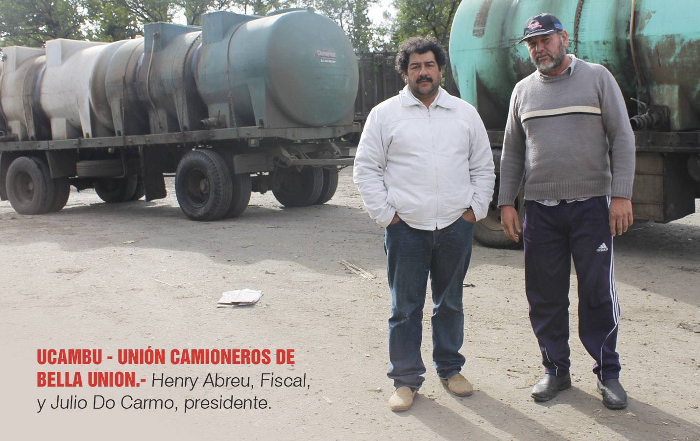 Cosecha de la caña de azúcar: la opinión de UCAMBU - Unión Camioneros De Bella Unión