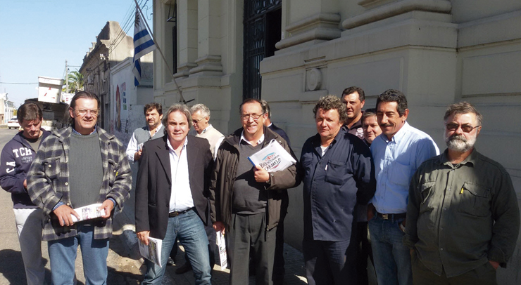 UTRACO se reunió en Carmelo con el Director Nacional de Vialidad