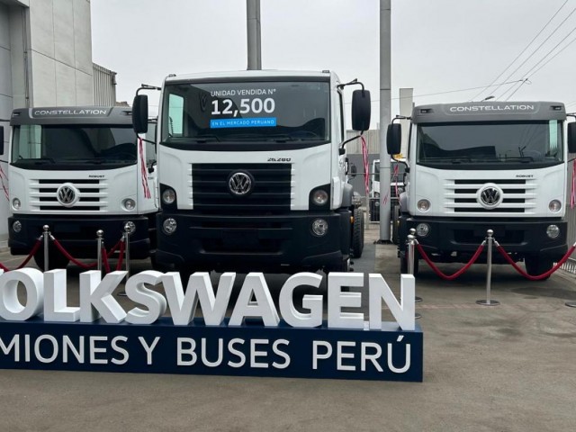 Volkswagen Camiones y Buses supera las 12.500 unidades vendidas en Perú