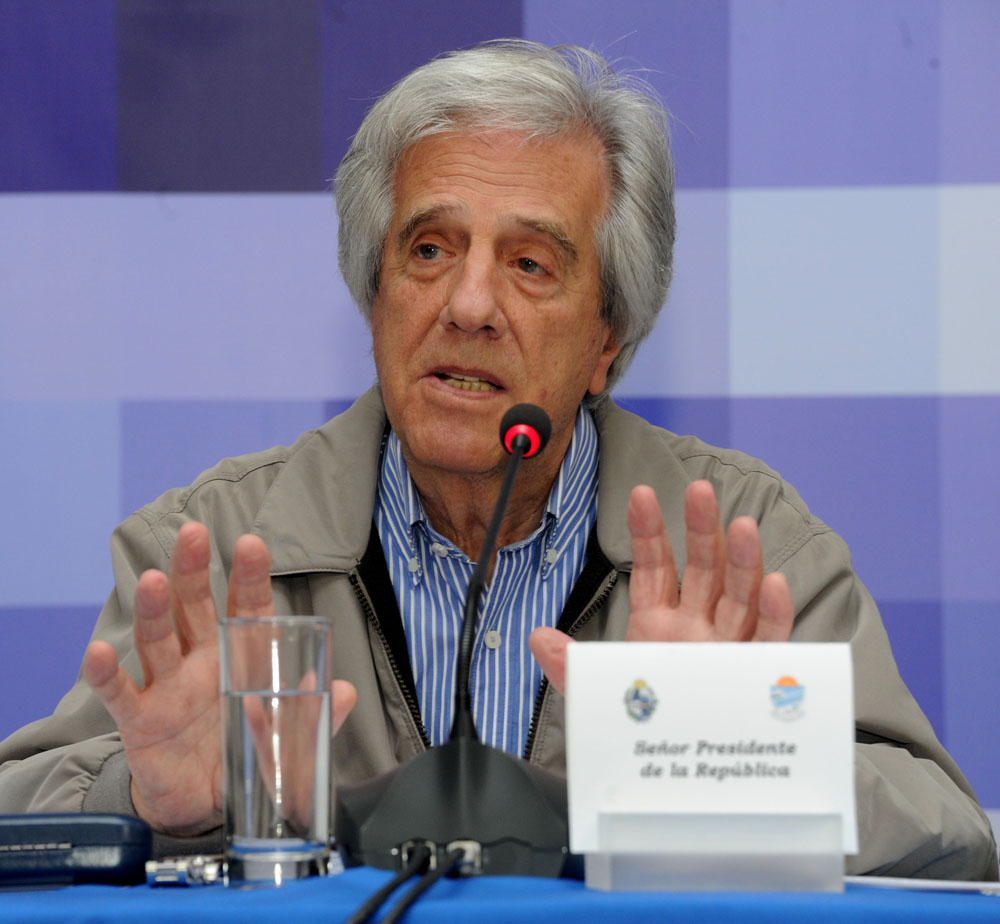 Presidente Tabaré Vázquez Negociaciones con UPM por instalación de nueva planta de celulosa avanza a buen ritmo