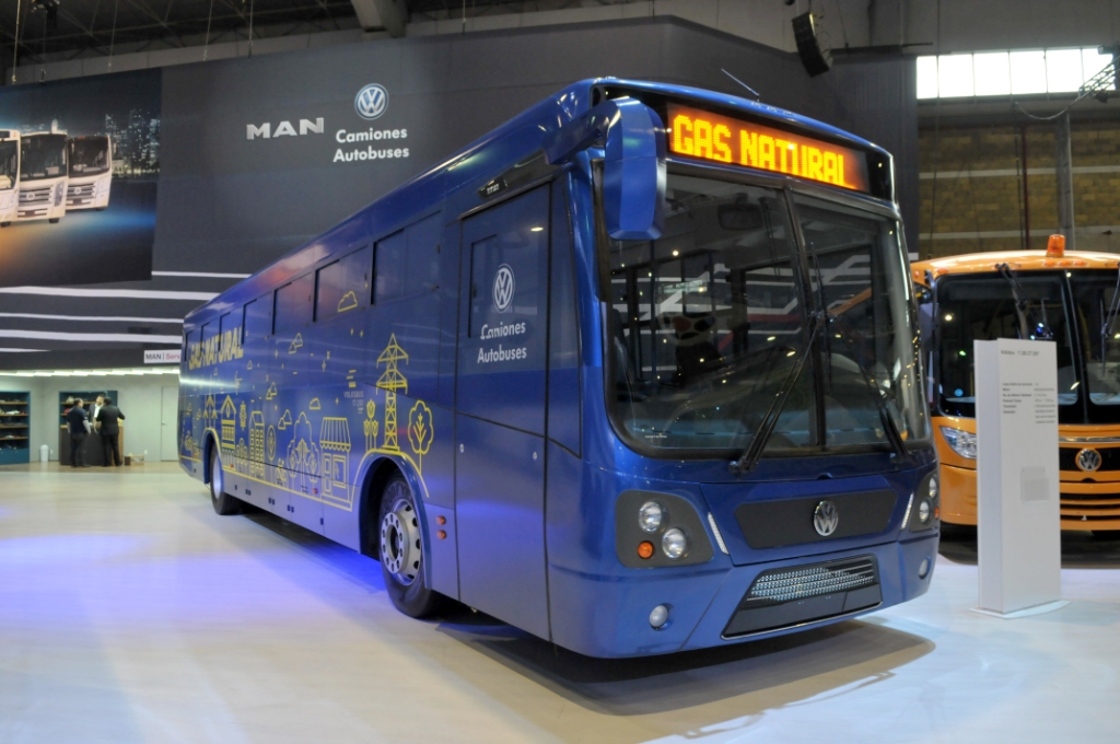 MAN Latin America presenta el primer Volksbus a Gas Natural en México