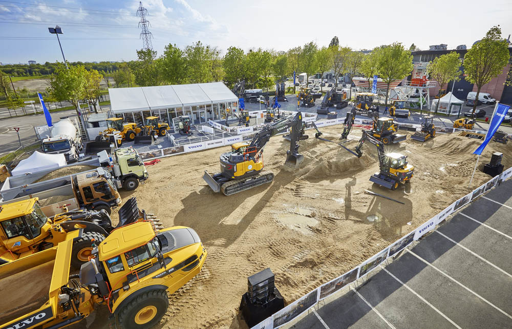 VOLVO presentó un amplio  catálogo para el éxito del cliente  en Intermat Paris 2018