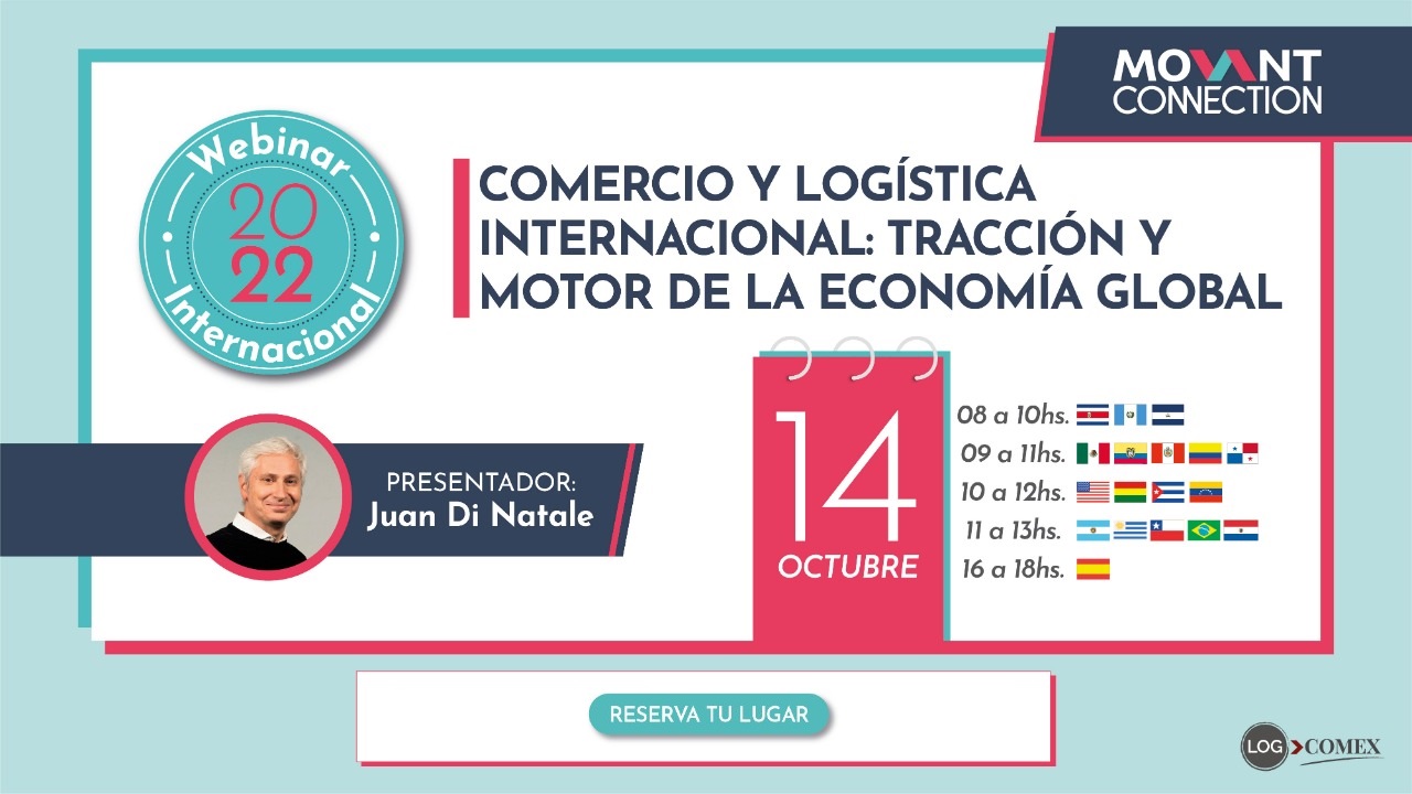 Webinar Internacional 2022 de Comercio Exterior y Logística